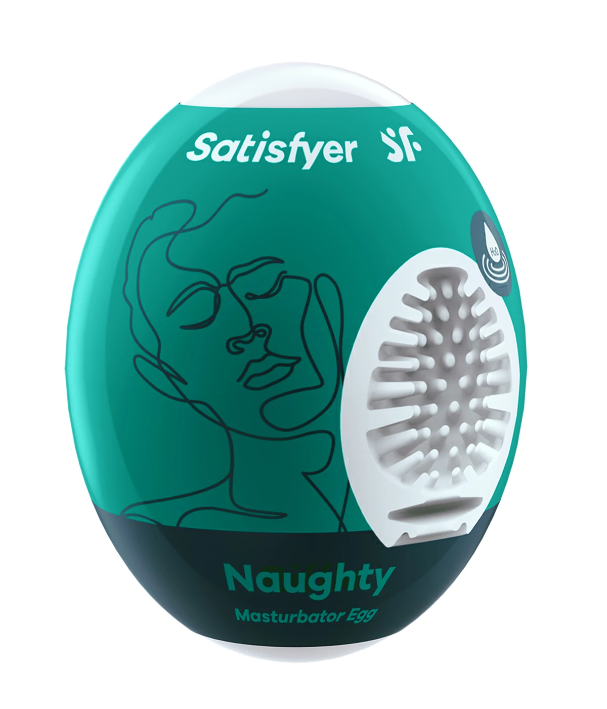Satisfyer - Naughty - prémium maszturbációs tojás