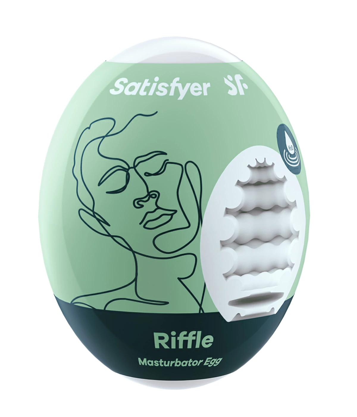 Satisfyer - Riffle - prémium maszturbációs tojás