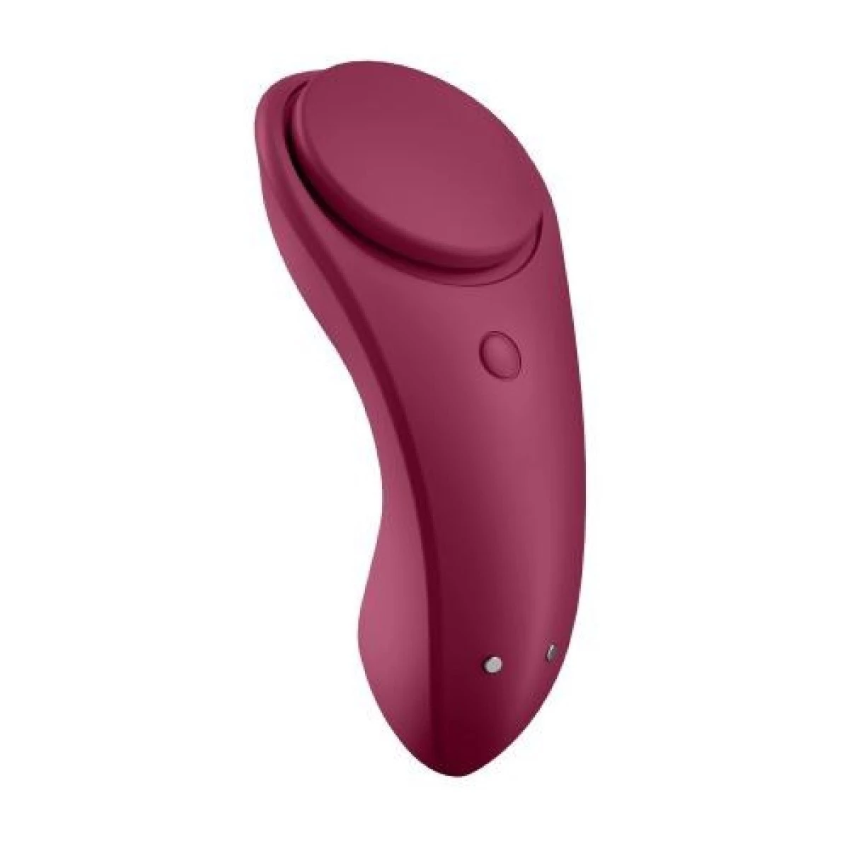 Satisfyer - Sexy Secret - prémium, websmart csiklóizgató bugyivibrátor (USB) - bordó