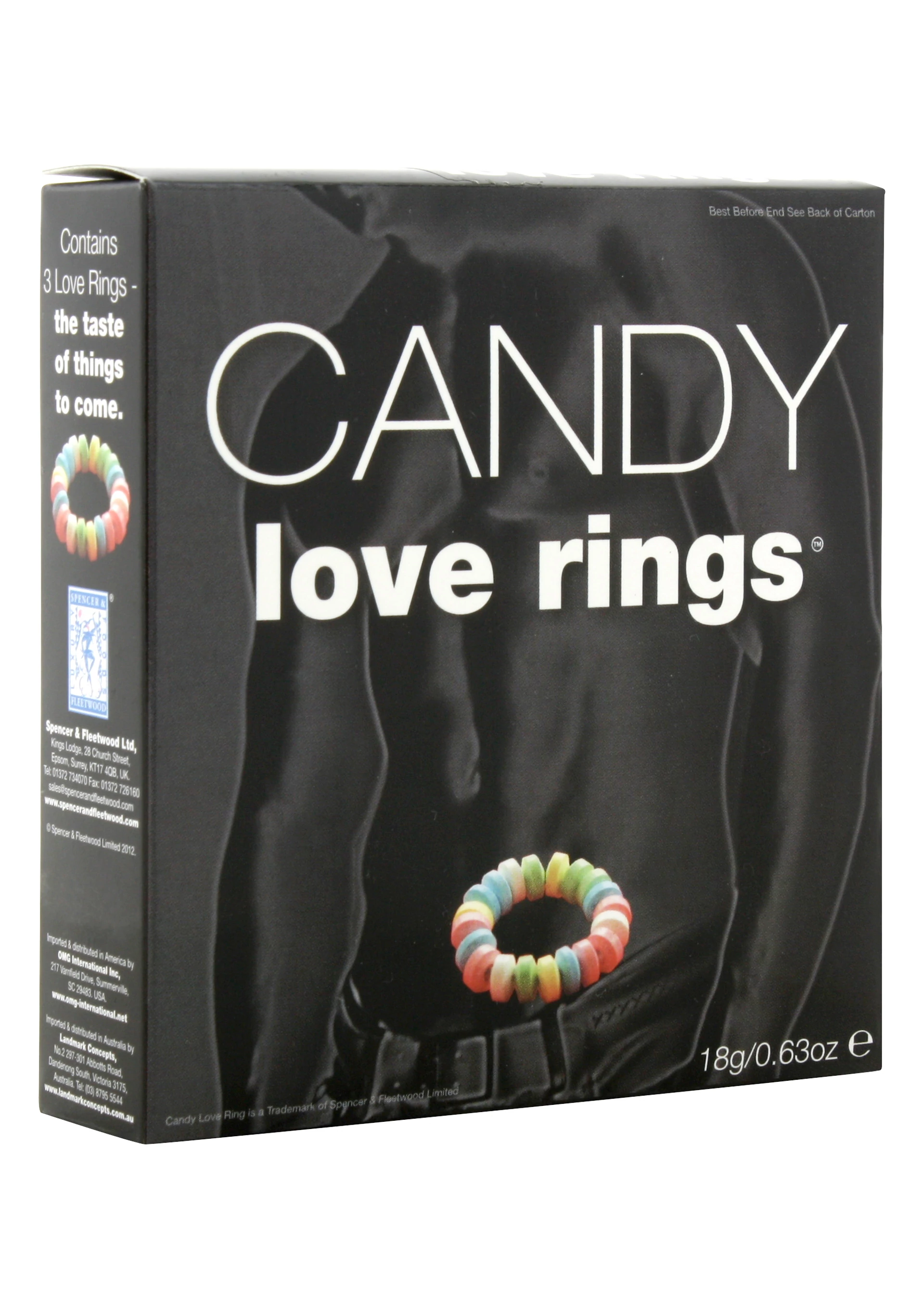 Spencer & Fleetwood - Candy Love Rings - cukorka péniszgyűrű