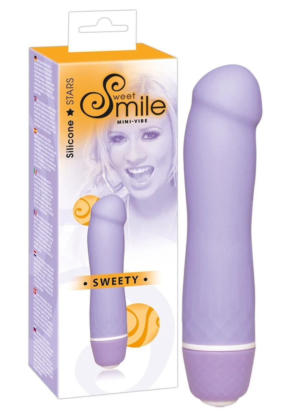 Sweet Smile - Sweety - 7 funkciós, mini G-pont vibrátor (pink) - lila
