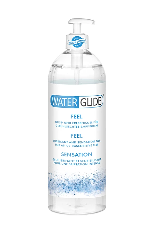 Waterglide - Feel - semleges, vízbázisú síkosító (1000ml)