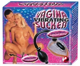 You2Toys - Vagina Vibrating Sucker - távirányítású vibrációs vaginaszívó
