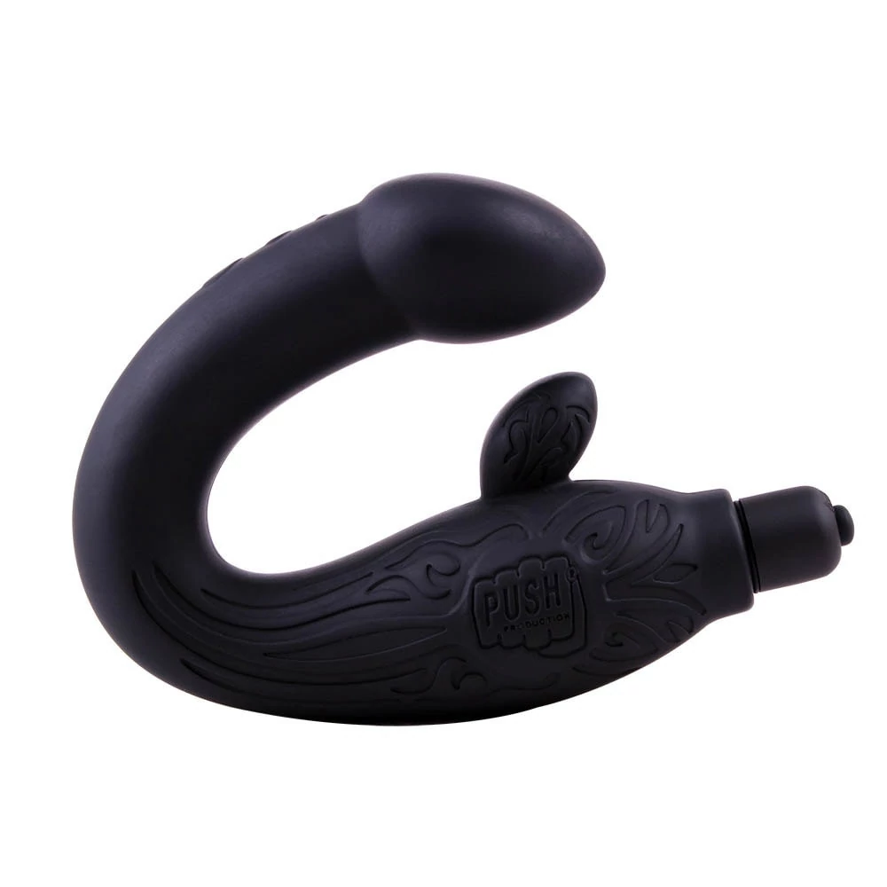 Chisa Novelties - Black Mont - 7 funkciós prosztata és gát masszírozó (fekete)