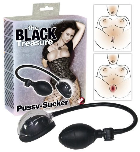 You2Toys - Black Vagina Sucker - vaginapumpa (fekete)