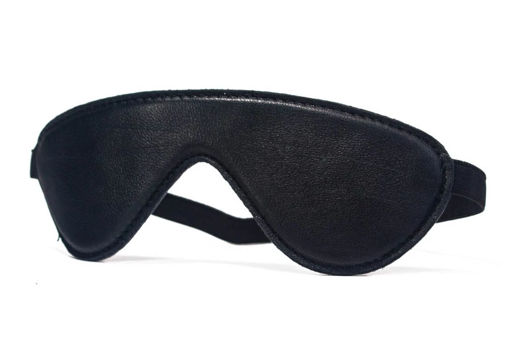 Devil Sticks - Blindfold Lamb Leather - báránybőr szemtakaró (fekete)