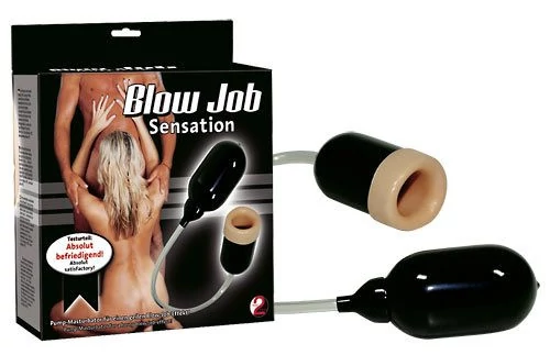 Orion - Blow Job Sensation - pumpás, vákuum makkszívó (fekete)