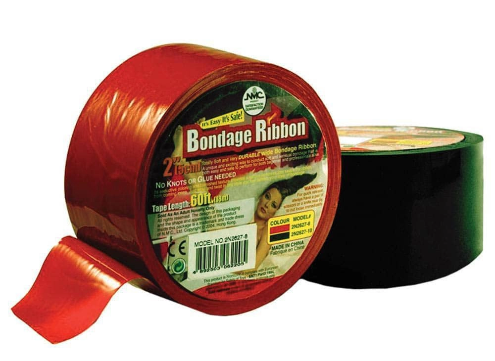 Nmc - Bondage Ribbon - Bondage szalag (18m) - piros