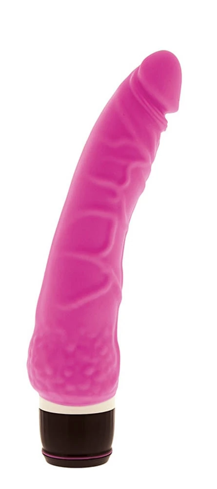 Dream Toys - Classic Vibrator - élethű, 7 funkciós vibrátor (21cm) - pink