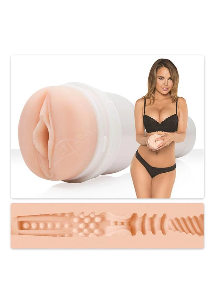 Fleshlight - Dillion Harper Crush - élethű, vagina maszturbátor (natúr)