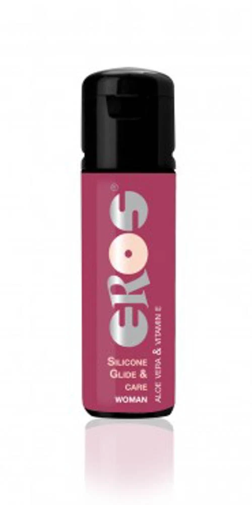 Eros - Premium Silicone - Silicone Glide & Care Woman - préimium, gyógynövényes, szilikobázisú síkosító és hidratáló (100ml)