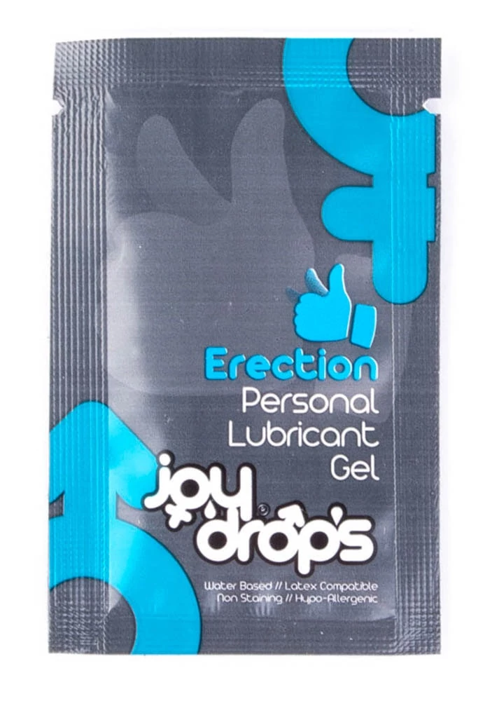 JoyDrops - Erection Personal Lubricant Gel - erekciófokozó gél férfiaknak (5ml)