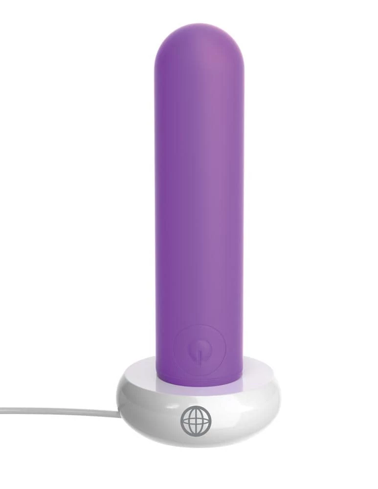 Pipedream - Fantasy For Her - Her Rechargeable Bullet - 15 funkciós csiklóizgató és masszírozó vibrátor (USB) - lila