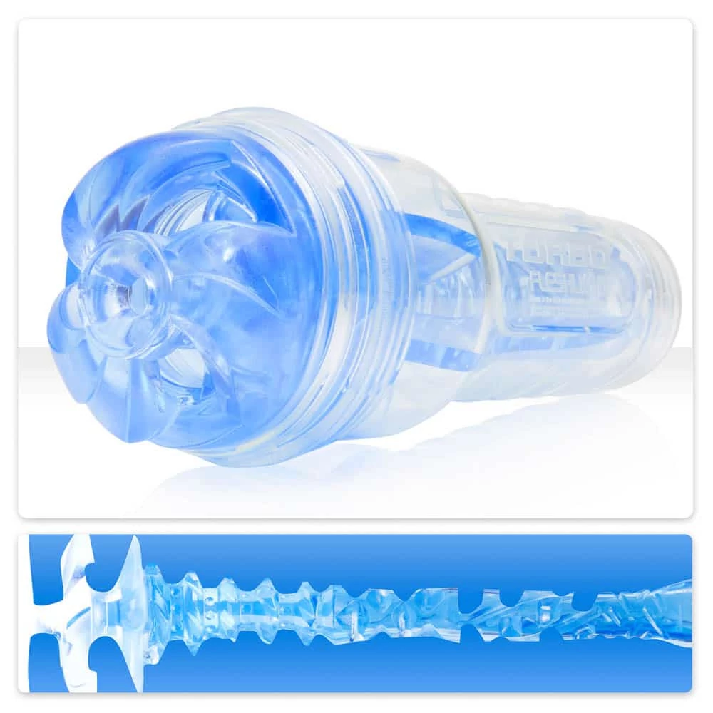 Fleshlight - Turbo Blue Ice Textura Thrust - extrém maszturbátor (kék)