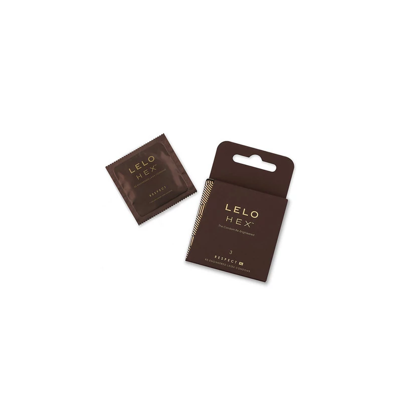 Lelo - Hex Respect - prémium óvszer (3db/cs)