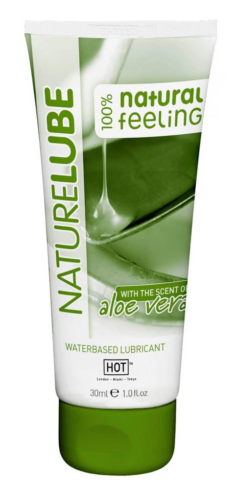 Hot - Nature Lube - vízbázisú síkosító (30ml) - aloe vera