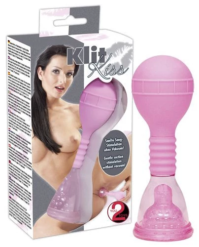 You2Toys - Klit-Kiss - pumpás csiklószívó (pink)