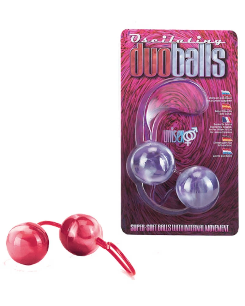 Seven Creations - Vacilating Duo Balls - gésagolyó duó belső súlyokkal (piros)