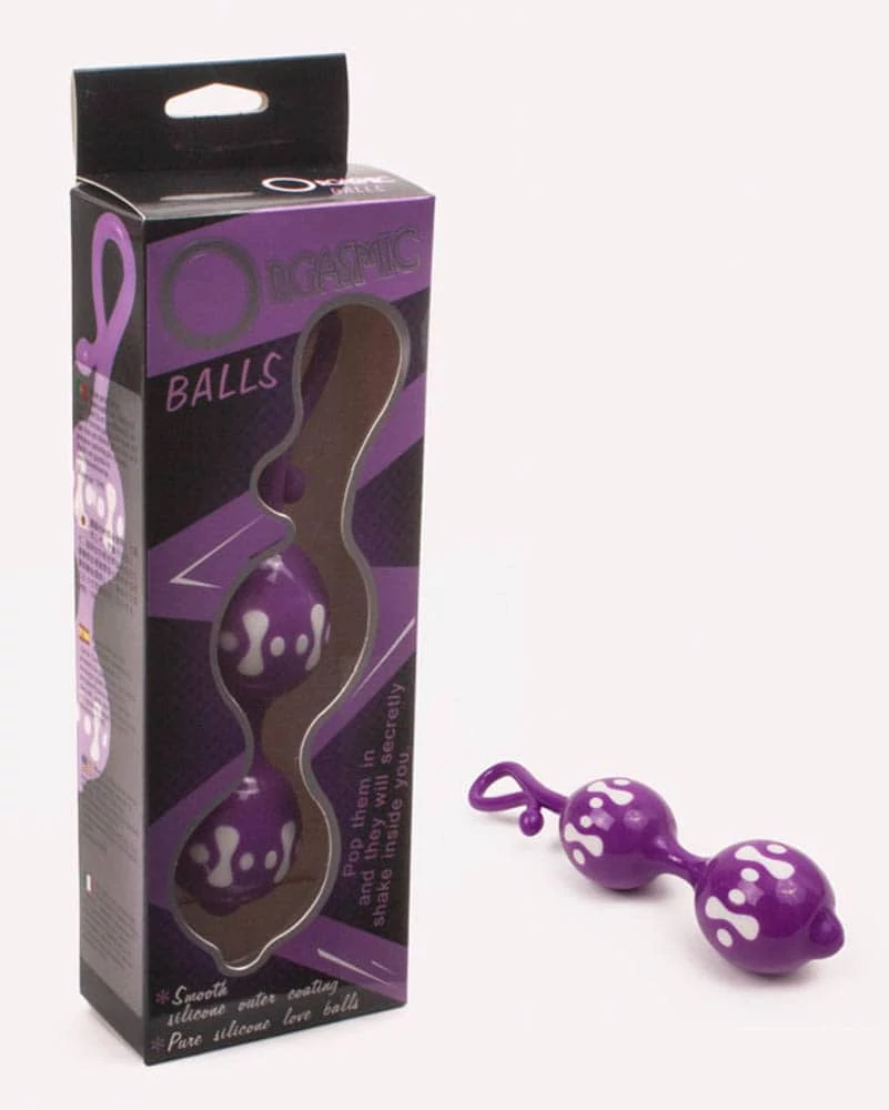 Debra - Orgasmic Balls - gésagolyó duó (lila)