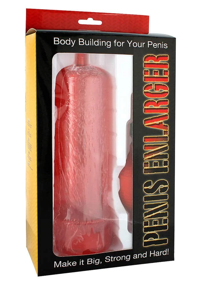 Seven Creations - Penis Enlarger - vákuum péniszpumpa (piros)