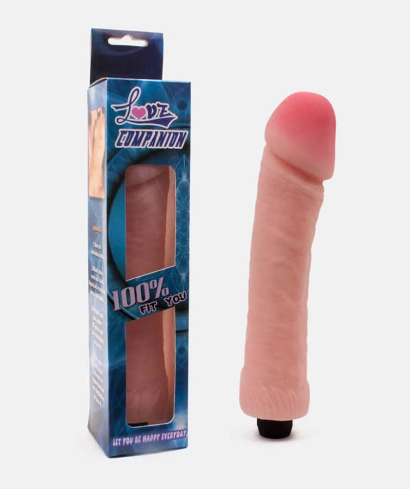 Debra - Love Companion - élethű vibrátor (25,5cm) - natúr