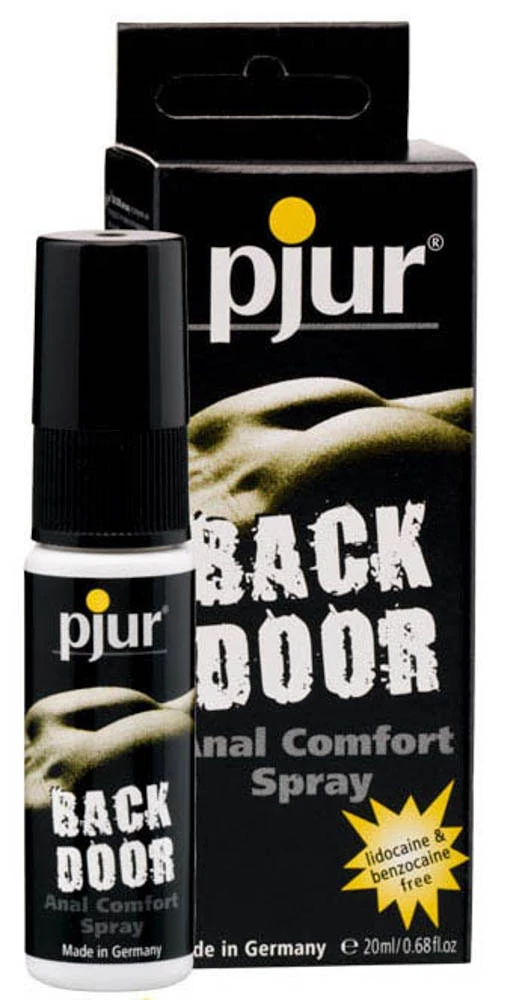 Pjur® - Back Door - Relaxing Silicone Anal Glide - nyugtató hatású, szilikonbázisú anál síkosító (20ml) - jojoba