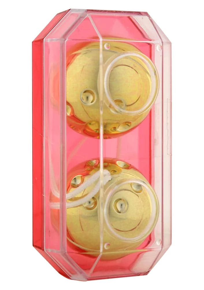 Seven Creations - Plastic Balls - gésagolyó duó belső súlyokkal (arany)