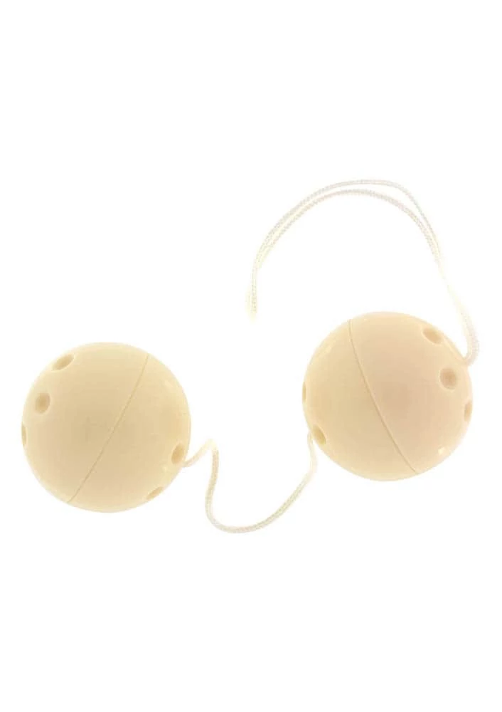 Seven Creations - Plastic Balls - gésagolyó duó belső súlyokkal (fehér)