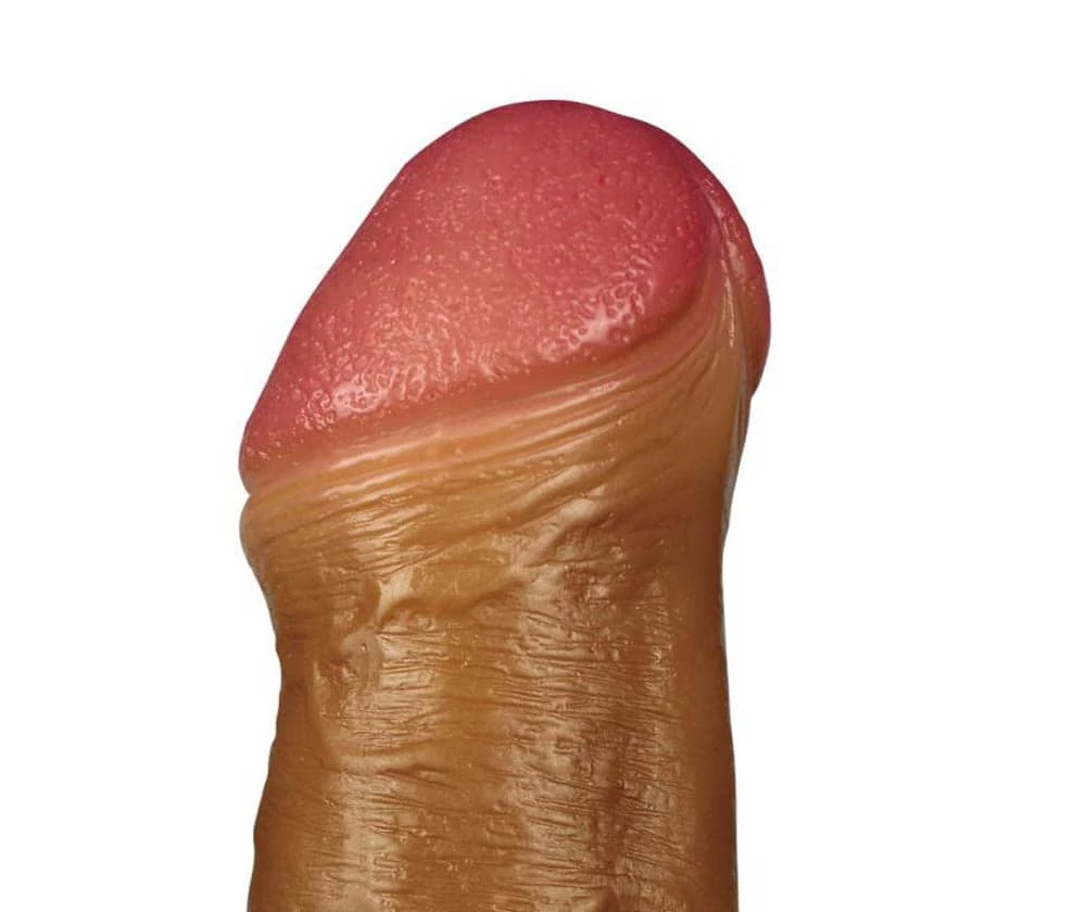 Lovetoy - Revolutionary Silicone Nature Extender #5 - élethű péniszköpeny (17,8cm) - natúr