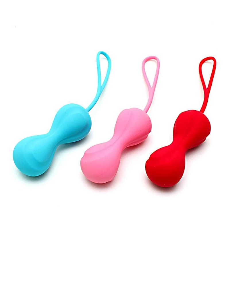 Satisfyer - Power Balls - prémium, szilikon dupla gésagolyó szett (3db/cs)