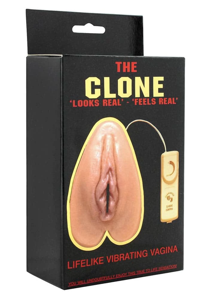 Seven Creations - The Clone Lifelike Vibrating Vagina - élethű, távirányítású, vibrációs vagina maszturbátor (natúr)