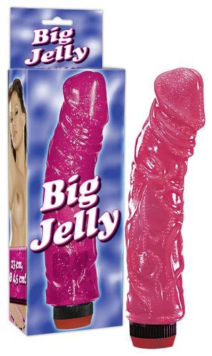 Orion - Big Jelly - élethű G-pont vibrátor (23cm) - pink