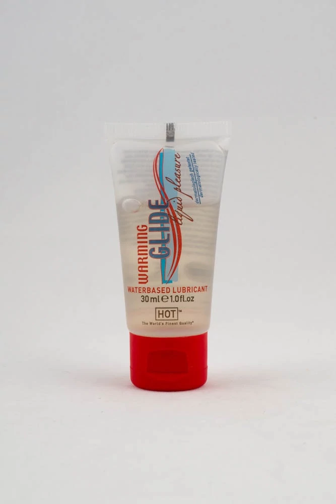 Hot - Warming Glide Liquid Pleasure - melegítő hatású, vízbázisú síkosító (30ml)