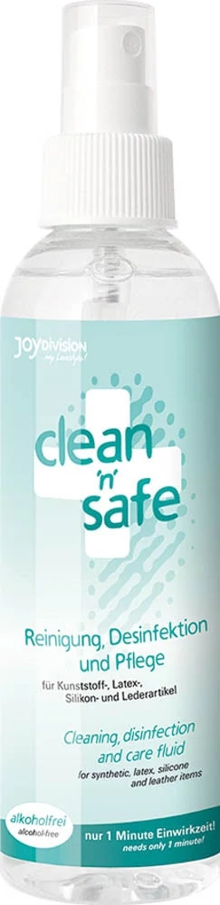 JoyDivision - Clean n' Safe - antibakterilás játékszer tisztító és fertőtlenítő spray (100ml)
