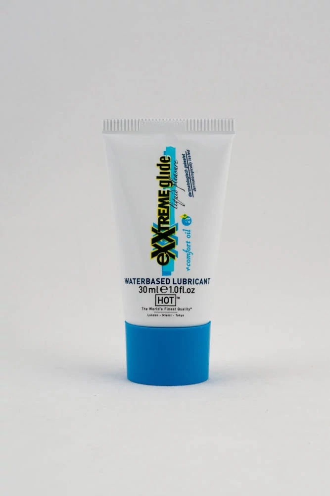 Hot - eXXtreme Glide - vízbázisú síkosító és masszázsolaj (30ml)