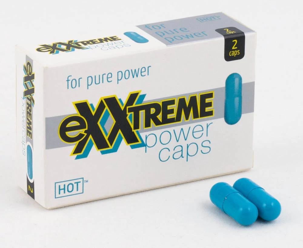 Hot - eXXtreme Power Caps - potencianövelő kapszula (2db/cs)