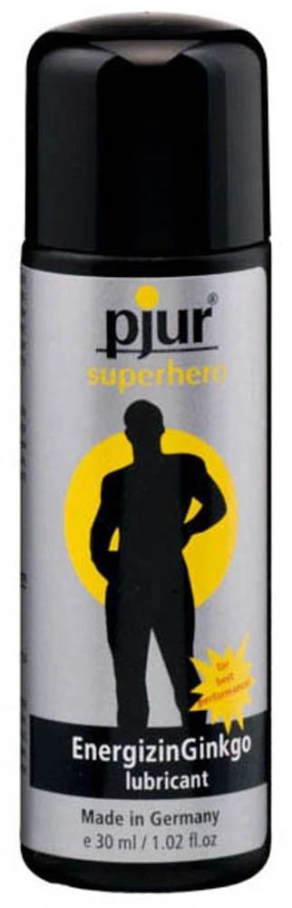 Pjur® - Superhero - Energizing Ginkho - vízbázisú erekciófokozó síkosító (30ml)