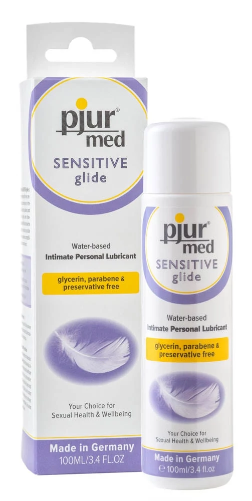 Pjur® - Med - Sensitive glide - szenzitív, vízbázisú síkosító (100ml)