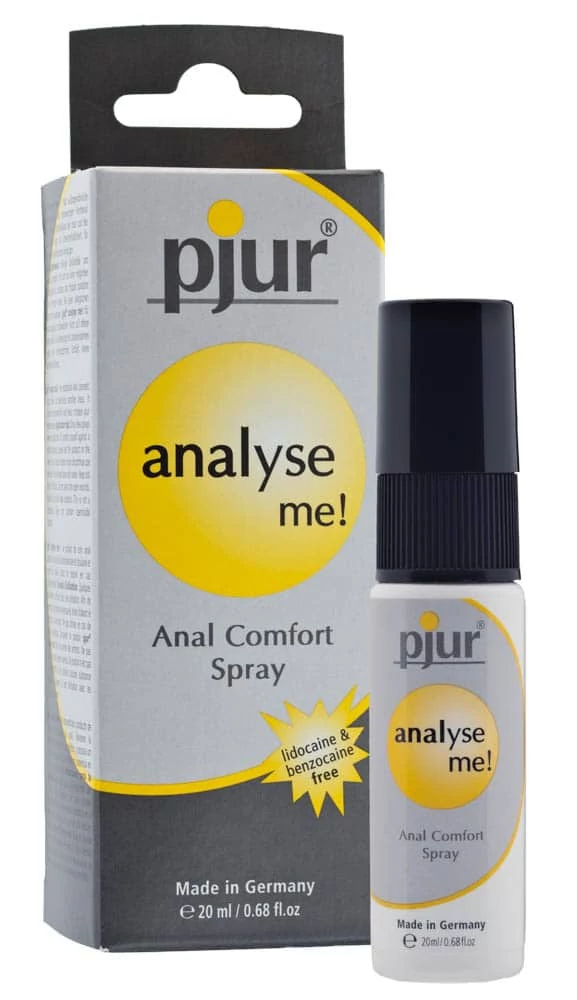 Pjur® -  Analyse Me! - Anal Comfort Spray - anális síkosító és regeneráló spray (20ml)