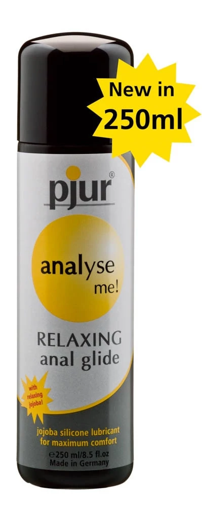 Pjur® - Analyse Me! - Relaxing Anal Glide - nyugtató hatású, szilikonbázisú, anál síkosító (250ml) - jojoba