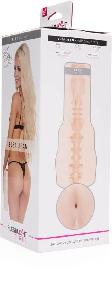 Fleshlight - Elsa Jean Treat - élethű popsi maszturbátor (natúr)