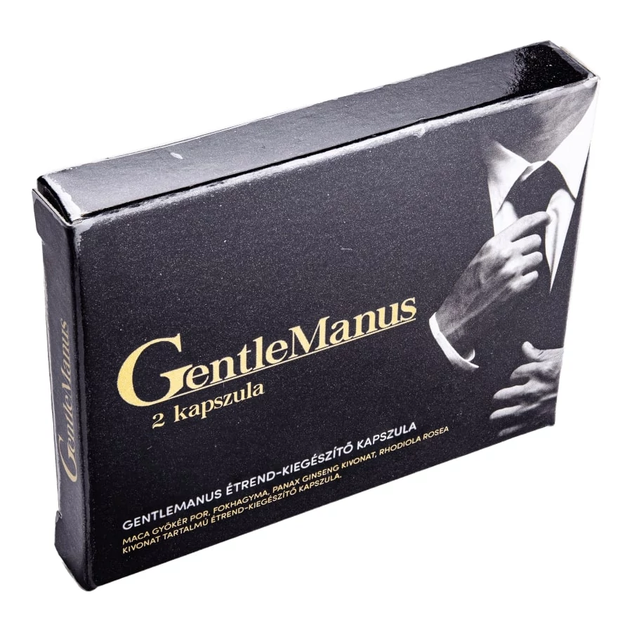 GentleManus - potencianövelő kapszula (2db/cs)