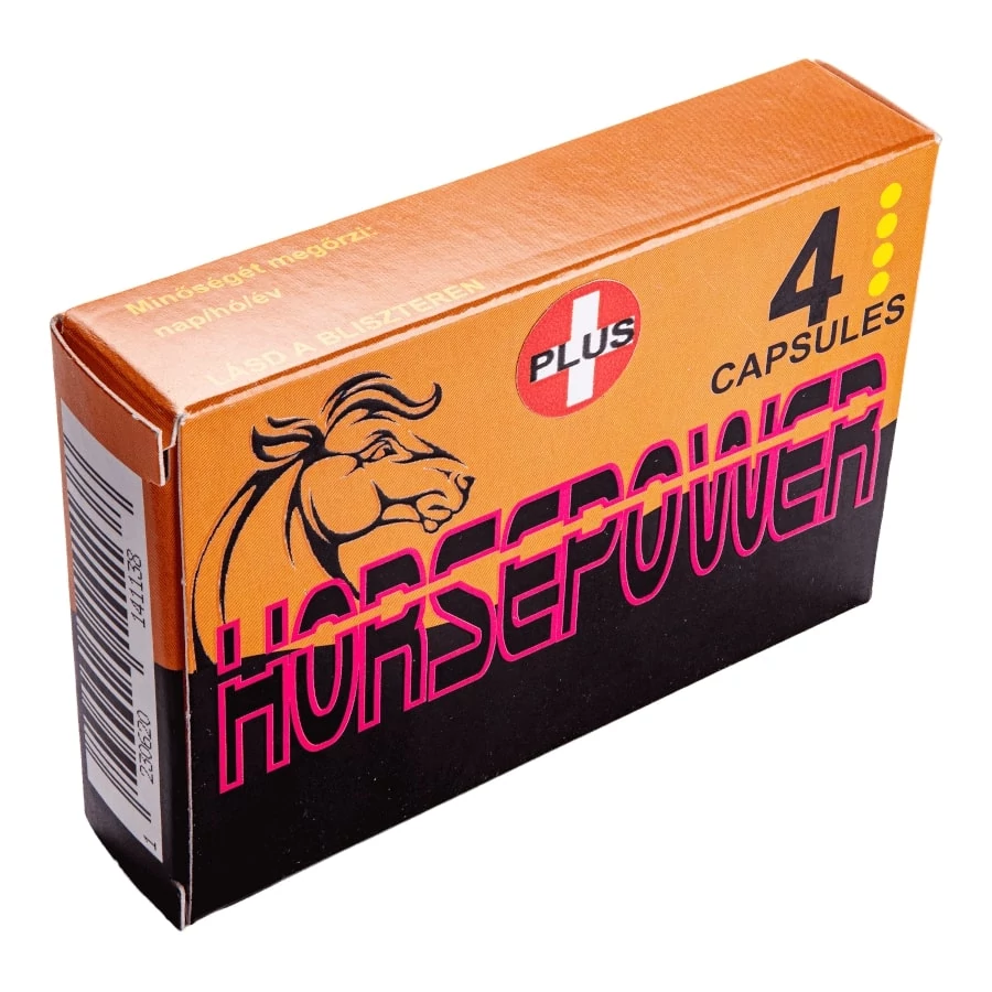 Horse Power Plus - potencianövelő kapszula (4db/cs)