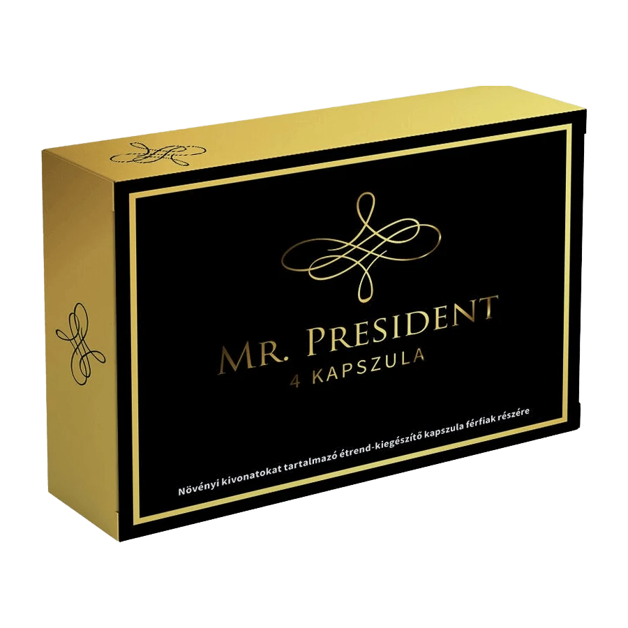 Mr. President - potencianövelő kapszula férfiaknak (4db/cs)