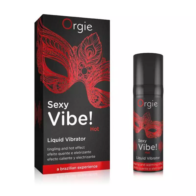 Orgie - Sexy Vibe! Hot - melegítő hatású folyékony vibrátor (15ml)