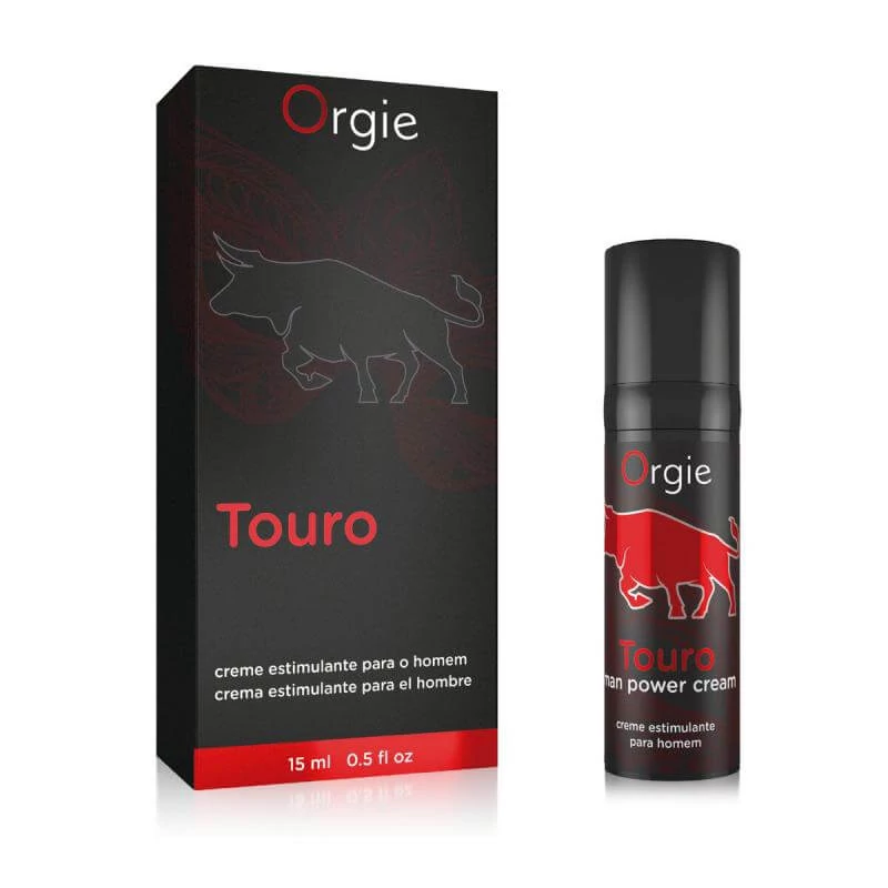 Orgie - Touro Men Power Cream - erekció fokozó krém férfiaknak (15 ml)