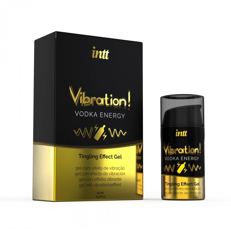 Intt - Vibration Vodka -  ízesített folyékony vibrátor (15ml) - vodka