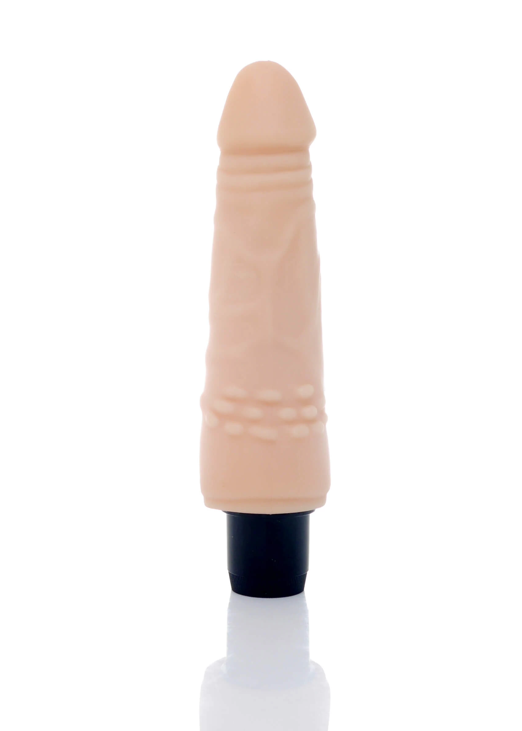 Boss Series - Hurricane - élethű multi-speed vibrátor (18,5cm) - natúr