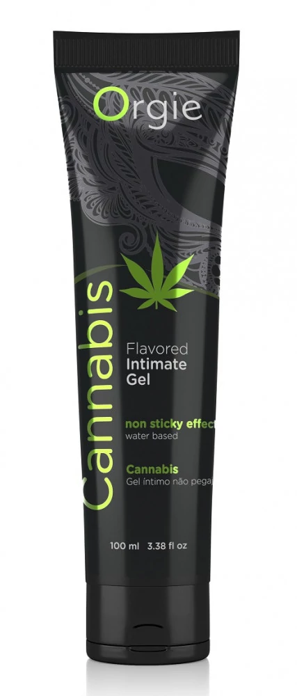 Orgie - Cannabis - ízesített, vízbázisú intim gél (100ml) - vadkender